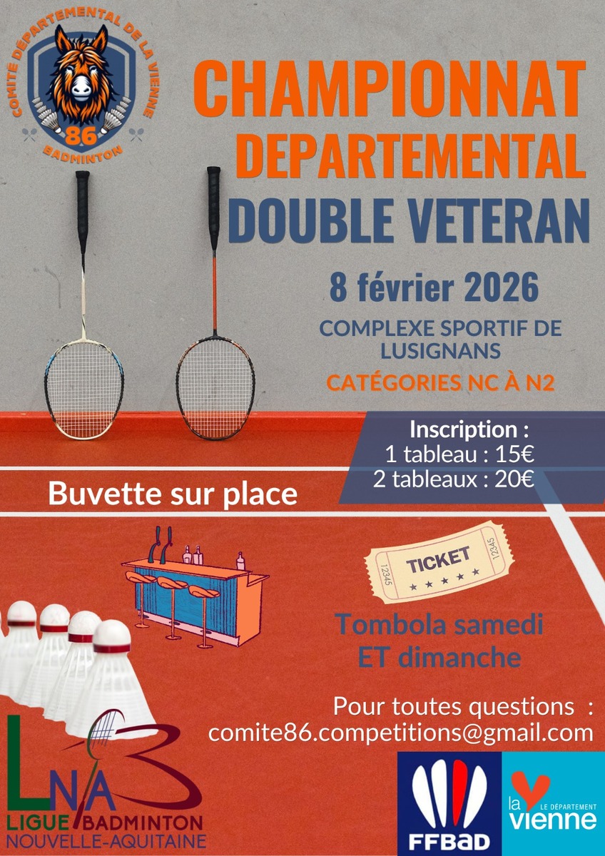 Championnat départemental de double vétéran