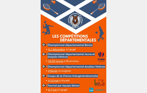 Programme de compétitions du Comité 2525-2026