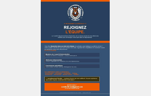 Rejoignez l'équipe du comité